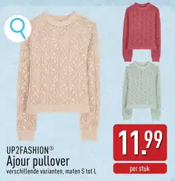 ALDI Up2fashion Ajour pullover aanbieding