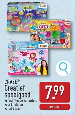 ALDI Craze Creatief speelgoed aanbieding