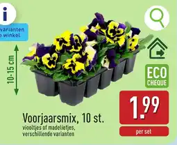 ALDI Voorjaarsmix aanbieding