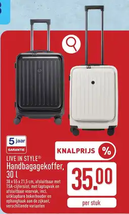 ALDI Live in Style Handbagagekoffer aanbieding