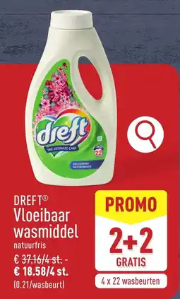 ALDI Dreft Vloeibaar Wasmiddel aanbieding