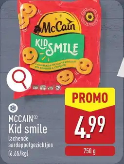 ALDI McCain Kid smile aanbieding