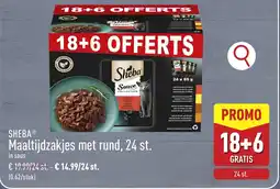 ALDI Sheba Maaltijdzakjes met Rund aanbieding