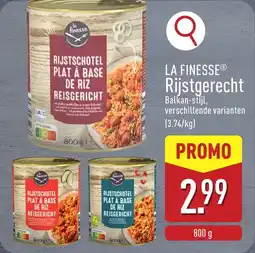 ALDI La Finesse Rijstgerecht aanbieding