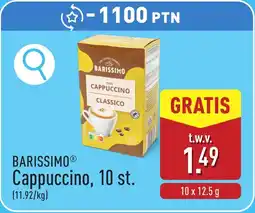 ALDI Barissimo Cappuccino aanbieding