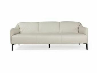 3-zit SALLY - Wit Leder Wit