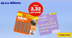 Bol.com op o.a. Gillette aanbieding