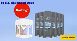 Bol.com op o.a. Rexona en Dove aanbieding