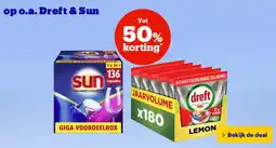 Bol.com op o.a. Dreft & Sun aanbieding