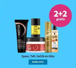 Plein.nl Syoss, Taft, Got2b en Gliss aanbieding