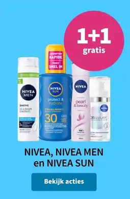 Plein.nl Nivea, Nivea Men en Nivea Sun aanbieding