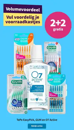 Plein.nl TePe EasyPick, GUM en 07 Active aanbieding