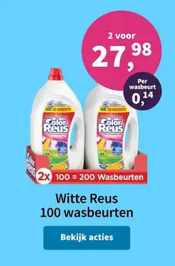 Plein.nl Witte Reus aanbieding