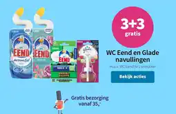 Plein.nl WC Eend en Glade navullingen aanbieding