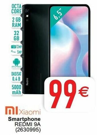 Cora Xiaomi smartphone redmi 9a aanbieding