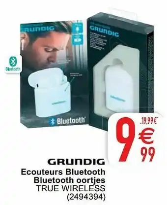 Cora Grundig ecouteurs bluetooth bluetooth oortjes true wireless aanbieding