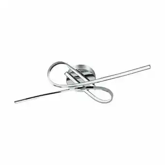 Zelfbouwmarkt Plafondlamp Led - 2x10w - 1800lm - Alu/chroom aanbieding