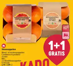 Delhaize Sinaasappelen Bloed- of eetsinaasappelen aanbieding