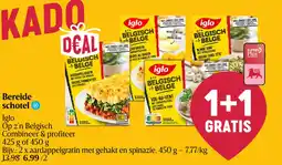 Delhaize Iglo Op z'n Belgisch Bereide schotel aanbieding