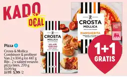 Delhaize Crosta & Mollica Pizza aanbieding