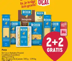 Delhaize De Cecco (behalve Protein) pasta aanbieding