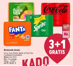 Delhaize Bruisende drank aanbieding