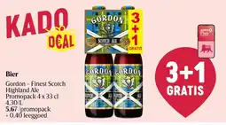 Delhaize Gordon - Finest Scotch Highland Ale Bier aanbieding