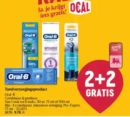 Delhaize Oral-B Tandverzorgingsproduct aanbieding