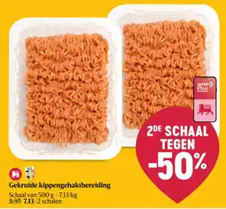 Delhaize Gekruide kippengehaktbereiding aanbieding