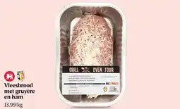 Delhaize Vleesbrood met gruyère en ham aanbieding