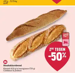 Delhaize Houthakkersbrood aanbieding