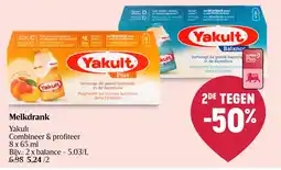 Delhaize Yakult Melkdrank aanbieding
