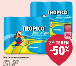 Delhaize Tropico L'original Niet-bruisende limonade aanbieding