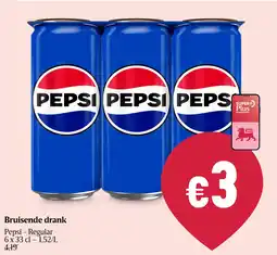 Delhaize Pepsi Bruisende drank aanbieding