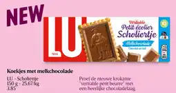 Delhaize LU - Scholiertje Koekjes met melkchocolade aanbieding