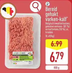 ALDI Bereid gehakt varken-kalf aanbieding