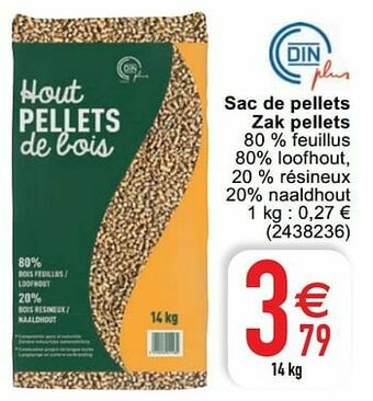Cora Sac de pellets zak pellets aanbieding
