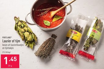 ALDI Portland Laurier of tijm aanbieding