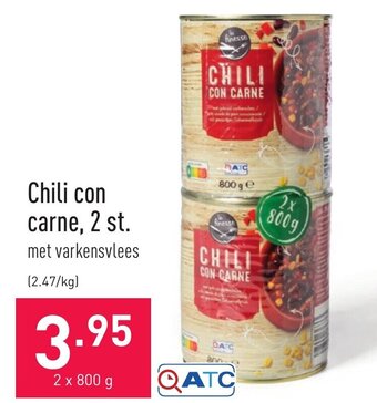 ALDI Chili con carne, 2 st. aanbieding