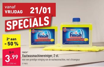 ALDI Finish Vaatwasmachinereiniger, 2 st. aanbieding