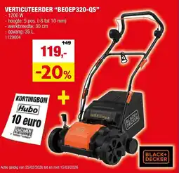 Hubo Verticuteerder aanbieding