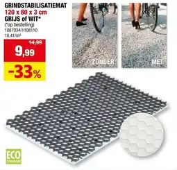 Hubo Grindstabilisatiemat aanbieding
