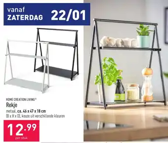 ALDI Home Creation Living Rekje aanbieding