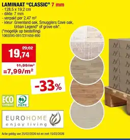 Hubo Laminaat classic aanbieding