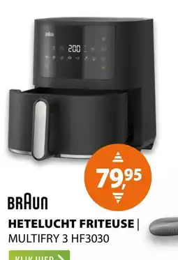 Expert Braun Hetelucht friteuse aanbieding