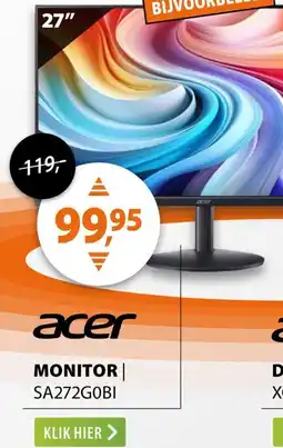 Expert Acer Monitor aanbieding