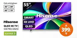 Expert Hisense QLED 4K TV aanbieding