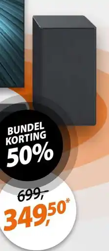 Expert Soundbar met draadloze subwoofer aanbieding