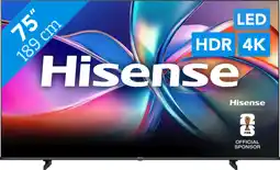 Coolblue Hisense 75 QLED E7Q (2025) aanbieding