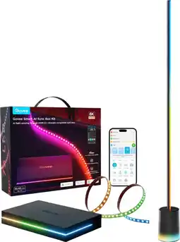 Coolblue Govee Smart AI Sync Box Kit + Govee Floor Lamp 2 aanbieding